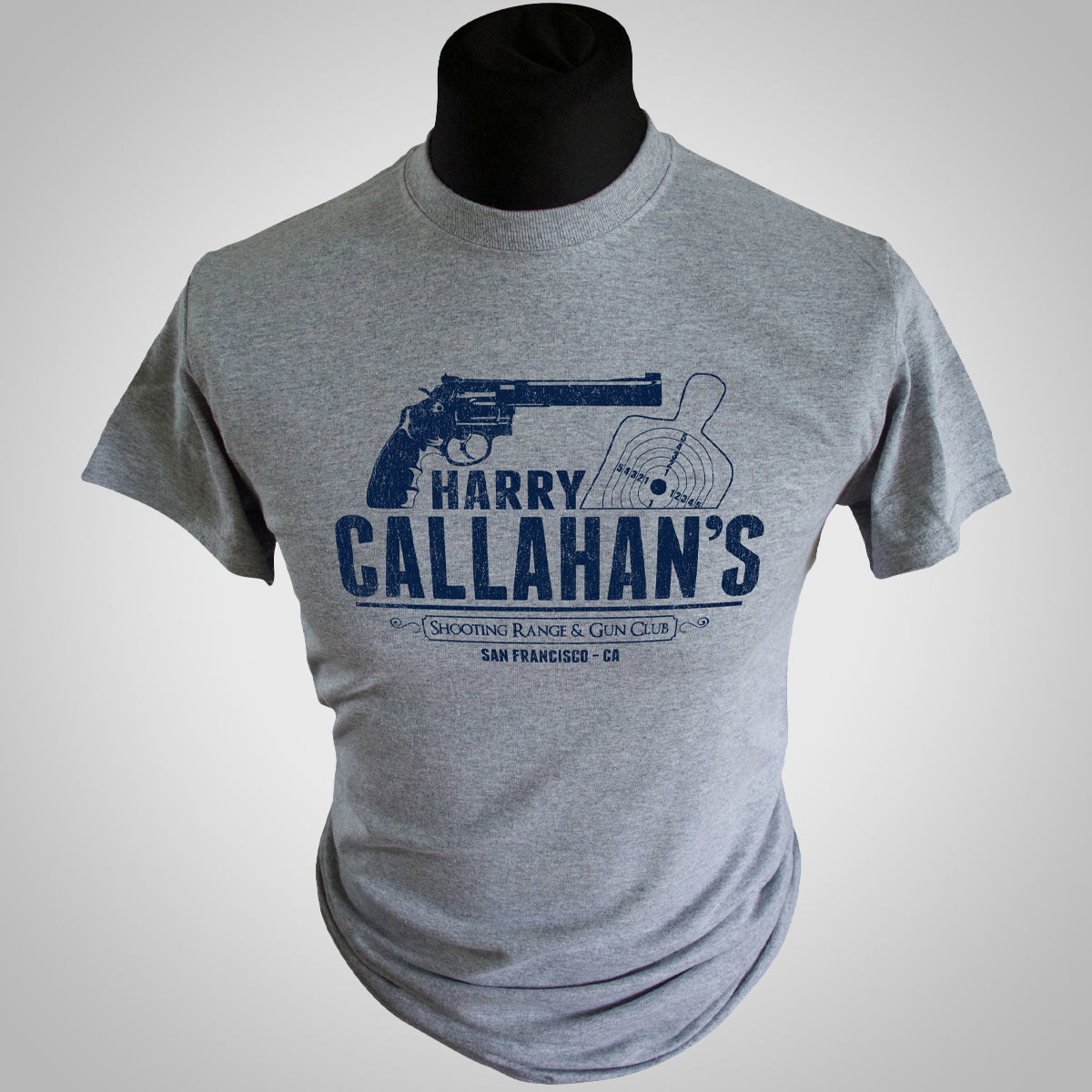 Harry Callahan's Shooting Range and Gun Club T Shirt (Colour Options)