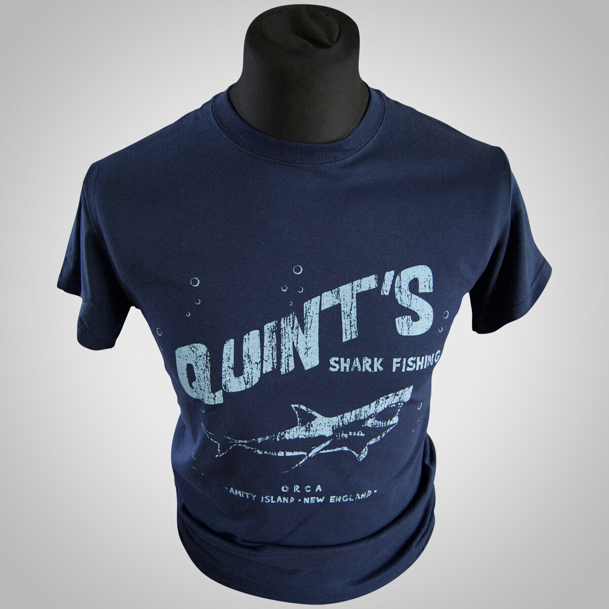 Quint's Shark Fishing T Shirt (Colour Options)