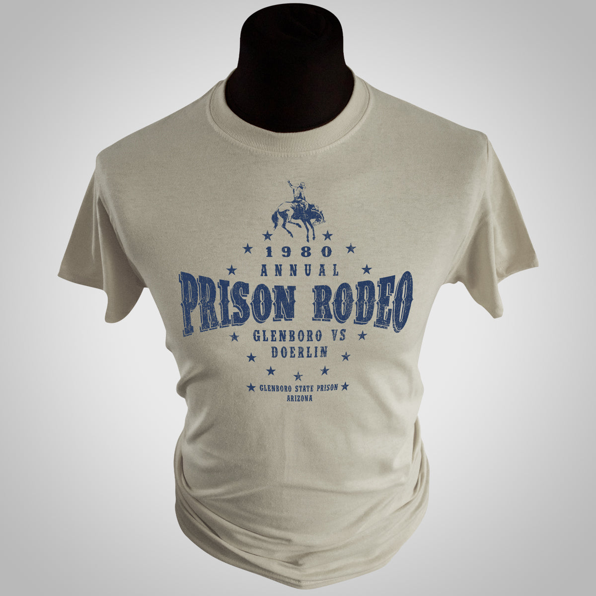 Stir Crazy Prison Rodeo T Shirt (Colour Options)