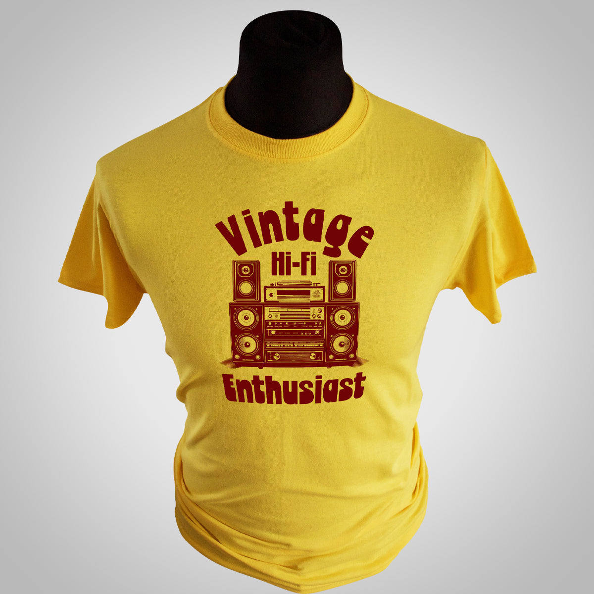 Vintage HiFi Enthusiast T Shirt (Colour Options)
