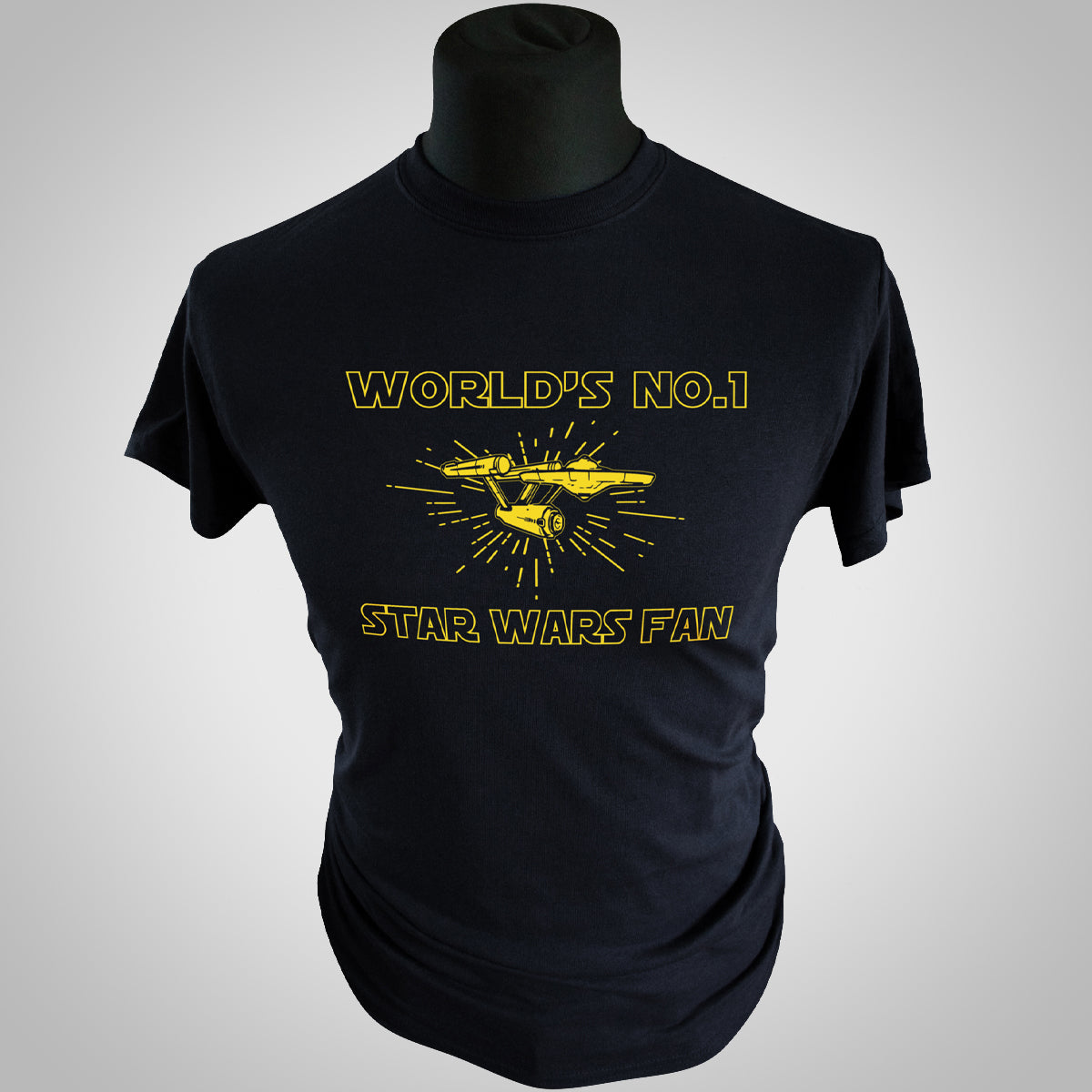 Worlds Number 1 Star Wars Fan T Shirt