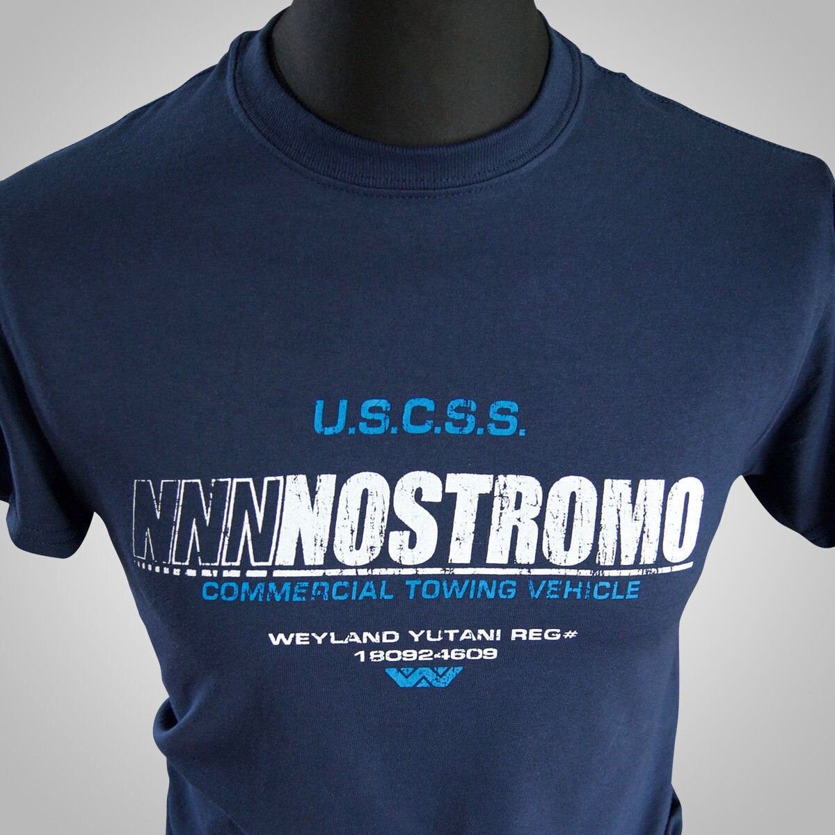 Nostromo (Alien) T Shirt (Colour Options) – Time Tunnel T-Shirts