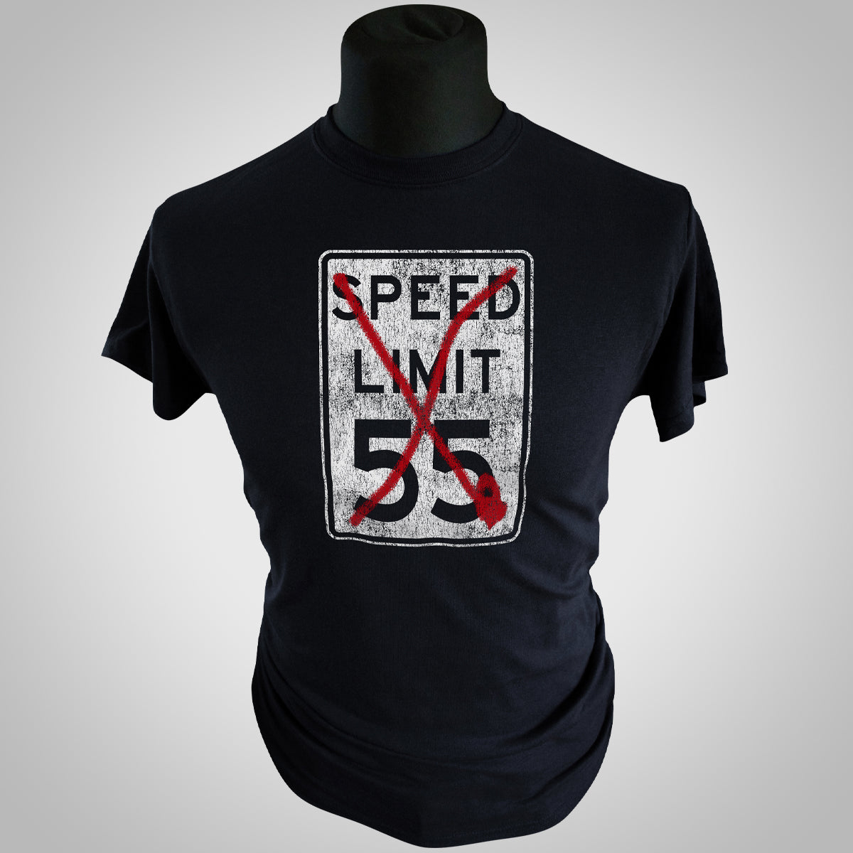 Speed Limit 55 T Shirt (Black)