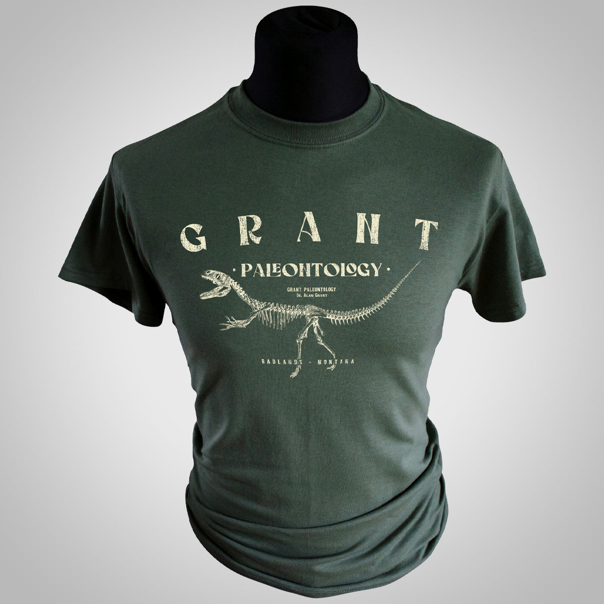Grant Paleontology T Shirt (Colour Options)