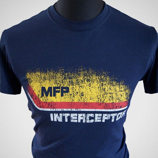 Mad Max Interceptor T Shirt (Blue)