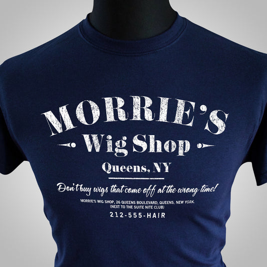 Morrie's Wig Shop T Shirt (Colour Options)