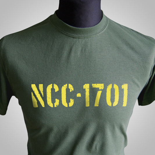 NCC-1701 T Shirt (Colour Options)