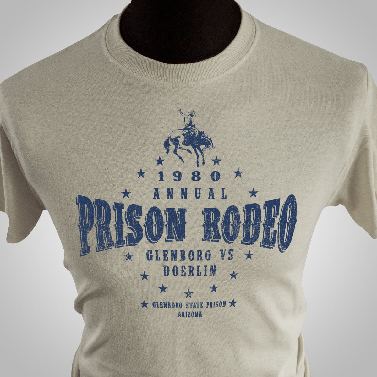 Stir Crazy Prison Rodeo T Shirt (Colour Options)