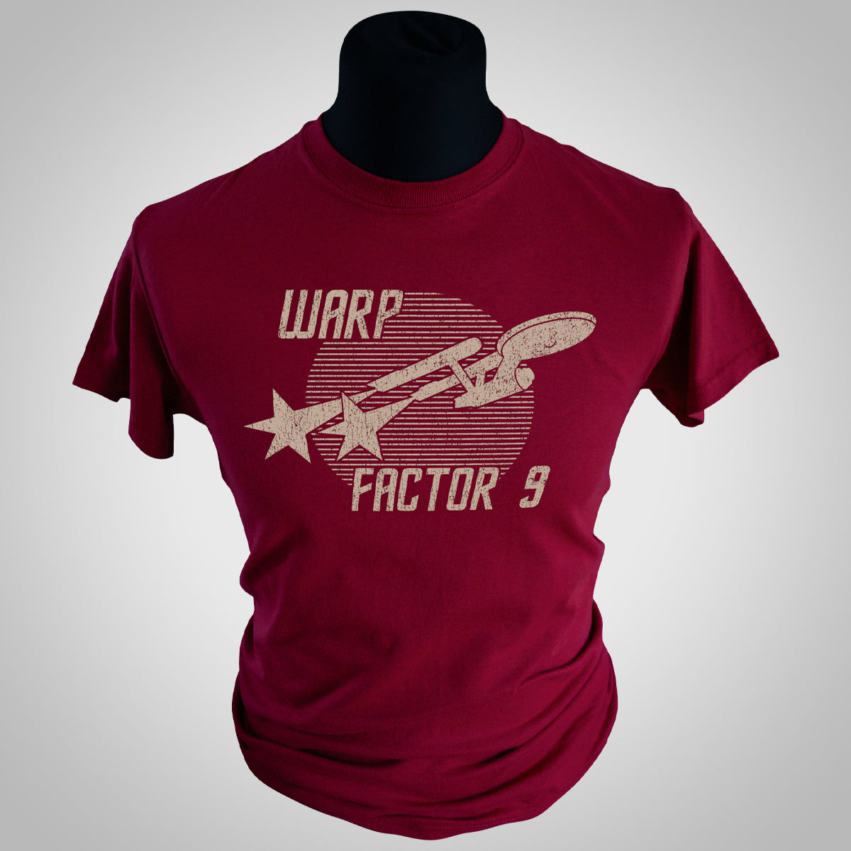 Warp Factor 9 T Shirt (Colour options)