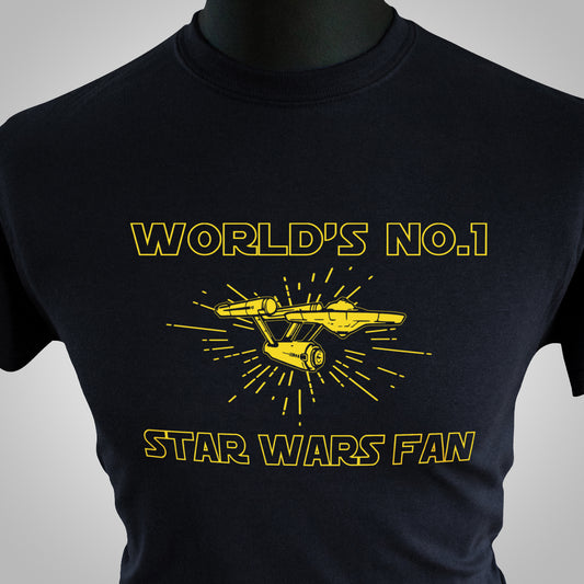 Worlds Number 1 Star Wars Fan T Shirt