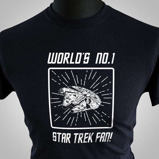 Worlds Number 1 Star Trek Fan T Shirt